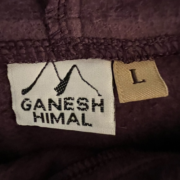 EUC Purple Paisley Cotton One Button Hooded Jacket - Picture 7 of 8